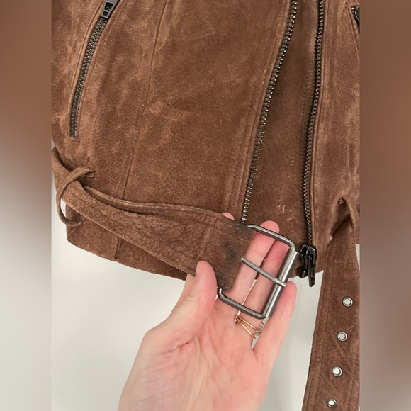 Blank NYC Brown Leather Jacket - Picture 10 of 15